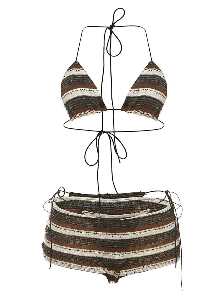 Sexy Crochet Tassel 3-Piece Set