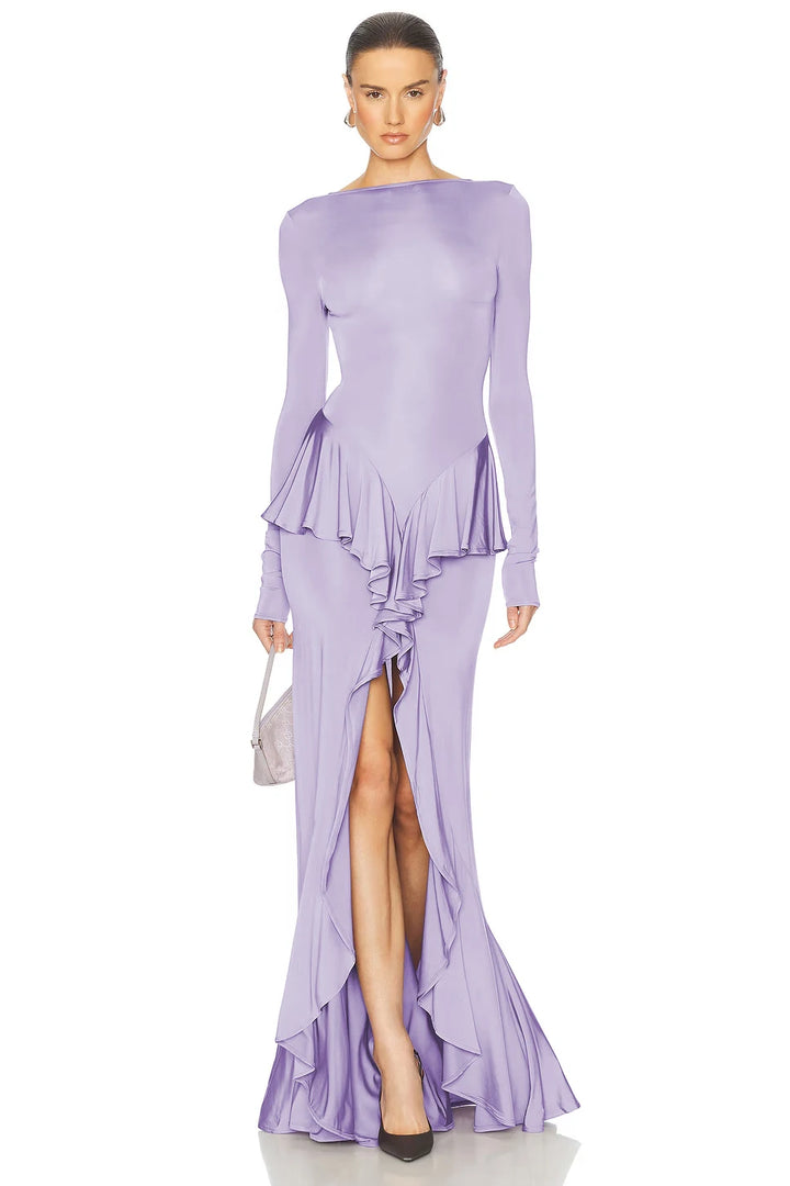 Elegant Slim  Maxi Dress