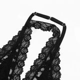 Jessica Hater Sheer Lace Bandage Set