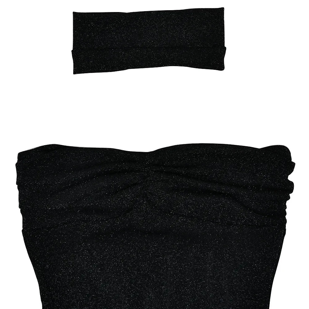 Sexy Mesh Backless Summer Dress