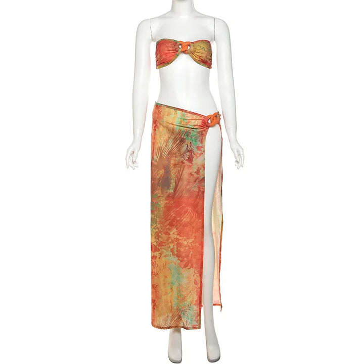Sexy Summer Beachwear Dress Set