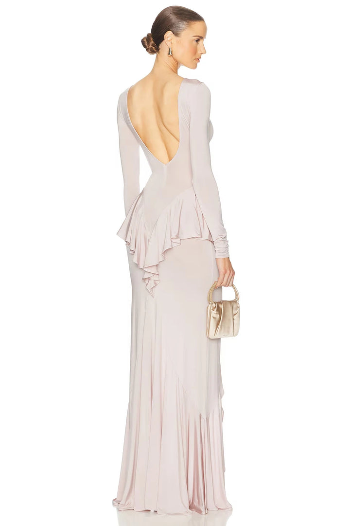 Elegant Slim  Maxi Dress