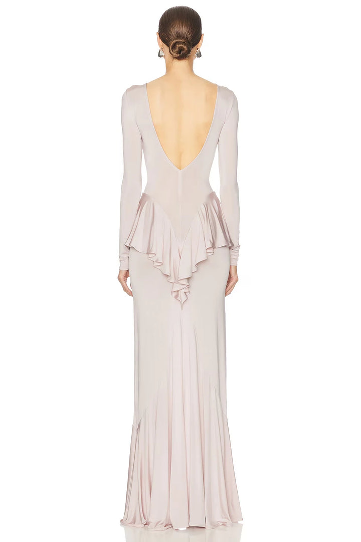 Elegant Slim  Maxi Dress