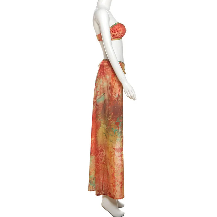 Sexy Summer Beachwear Dress Set
