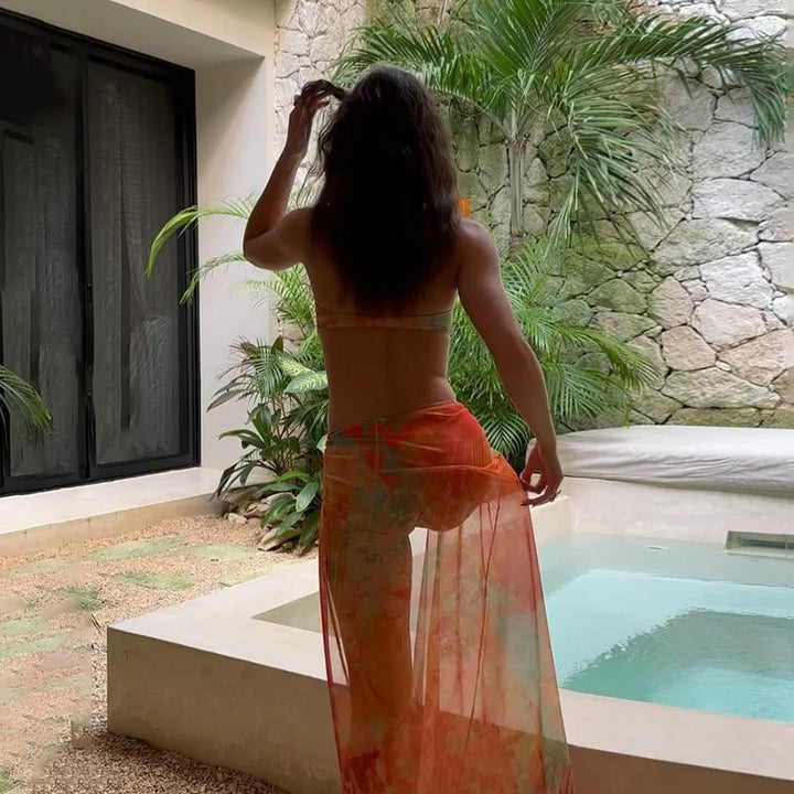 Sexy Summer Beachwear Dress Set