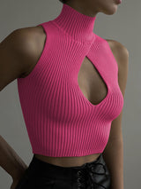 Jennifer Elegant Sexy Cut Out Top