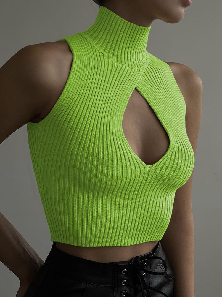 Jennifer Elegant Sexy Cut Out Top